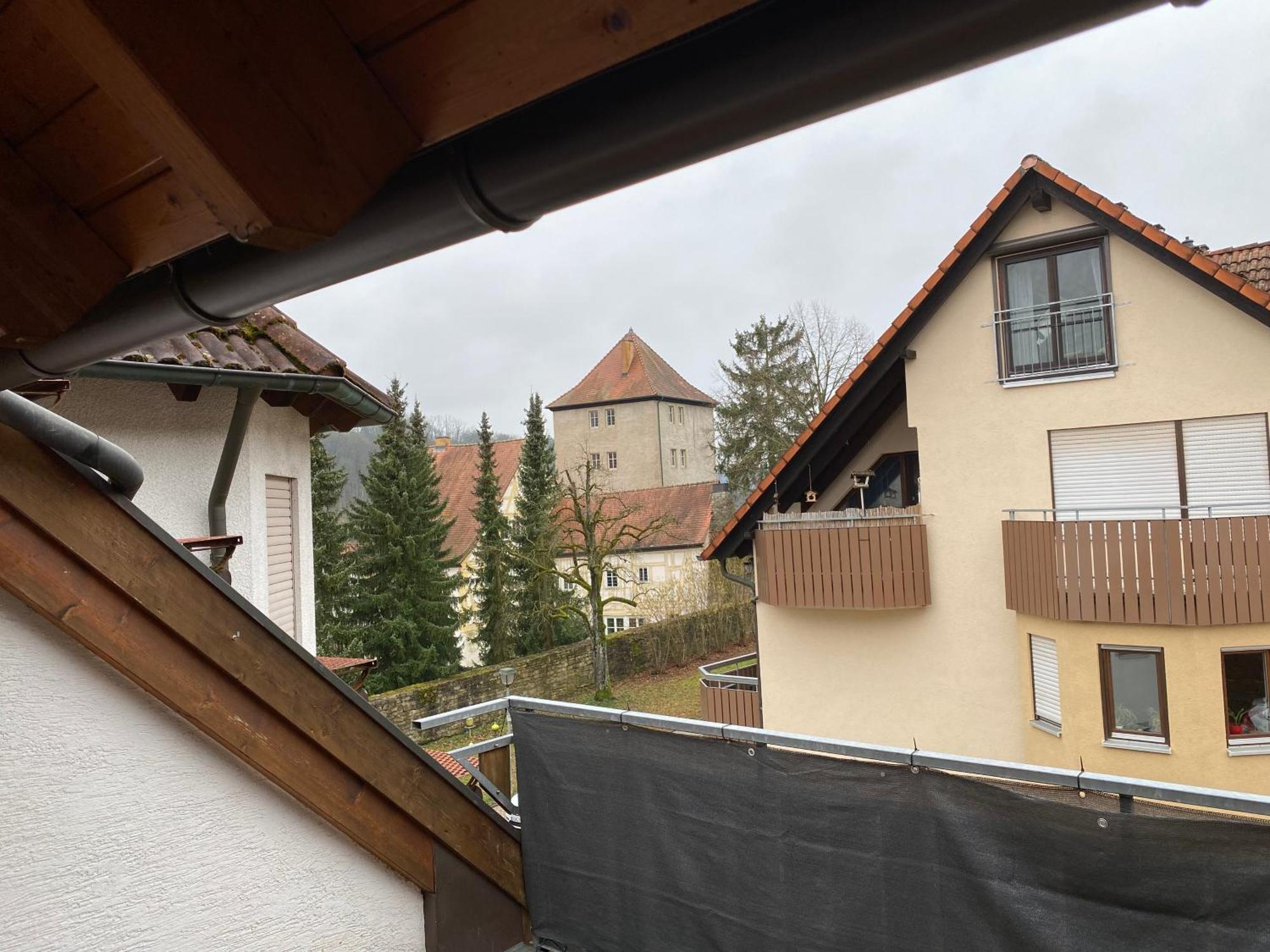 Appartement Am Kaibach - Kueche - Balkon - Bad Forchtenberg Eksteriør billede