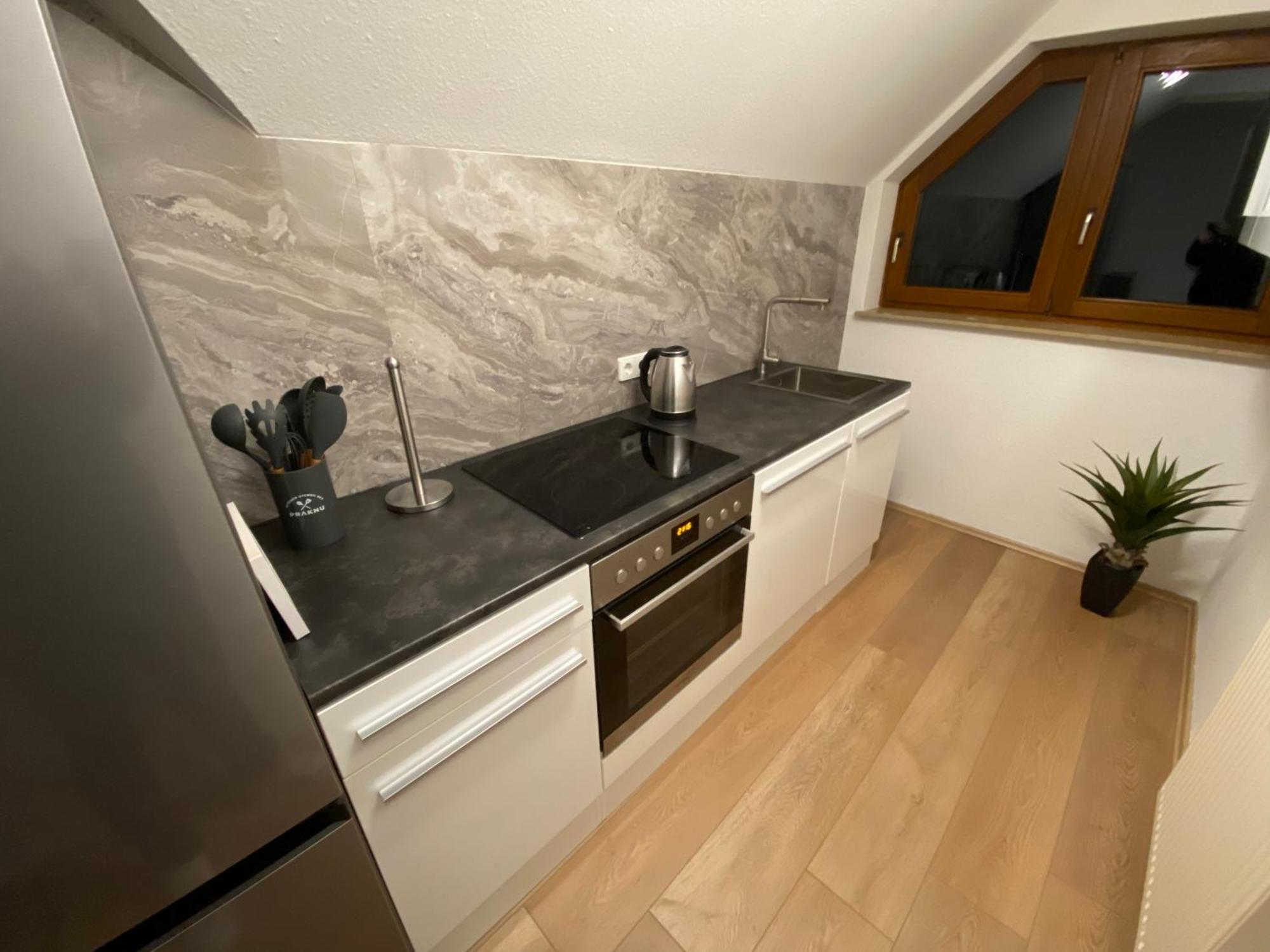 Appartement Am Kaibach - Kueche - Balkon - Bad Forchtenberg Eksteriør billede